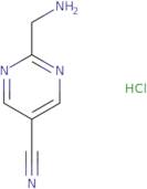 2-(Aminomethyl)pyrimidine-5-carbonitrile hydrochloride