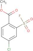 Methyl 4-chloro-2-(fluorosulfonyl)benzoate