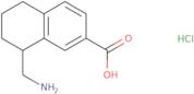 8-(Aminomethyl)-5,6,7,8-tetrahydronaphthalene-2-carboxylic acid hydrochloride