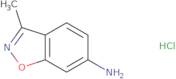 3-Methyl-1,2-benzoxazol-6-amine hydrochloride