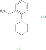 [2-(Piperidin-1-yl)pyridin-3-yl]methanamine dihydrochloride