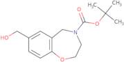 tert-Butyl 7-(hydroxymethyl)-2,3-dihydrobenzo[f][1,4]oxazepine-4(5H)-carboxylate