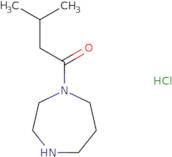 1-(1,4-Diazepan-1-yl)-3-methylbutan-1-one hydrochloride