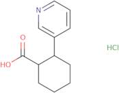 2-(Pyridin-3-yl)cyclohexane-1-carboxylic acid hydrochloride