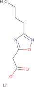 2-(3-butyl-1,2,4-oxadiazol-5-yl)acetate lithium