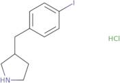 3-[(4-Iodophenyl)methyl]pyrrolidine hydrochloride