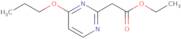 Ethyl 2-(4-propoxypyrimidin-2-yl)acetate