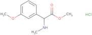 Methyl 2-(3-methoxyphenyl)-2-(methylamino)acetate hydrochloride