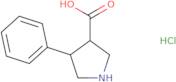 4-Phenylpyrrolidine-3-carboxylic acid hydrochloride