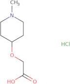 2-[(1-Methylpiperidin-4-yl)oxy]acetic acid hydrochloride