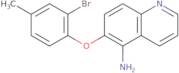 6-(2-Bromo-4-methylphenoxy)-1,5-dihydroquinolin-5-imine