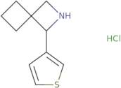 1-(Thiophen-3-yl)-2-azaspiro[3.3]heptane hydrochloride