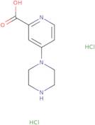 4-(Piperazin-1-yl)pyridine-2-carboxylic acid dihydrochloride