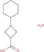 1-Cyclohexylazetidine-3-carboxylic acid hydrate