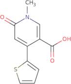 1-Methyl-6-oxo-4-(thiophen-2-yl)-1,6-dihydropyridine-3-carboxylic acid