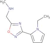 1-(3-(1-Ethyl-1H-pyrrol-2-yl)-1,2,4-oxadiazol-5-yl)-N-methylmethanamine