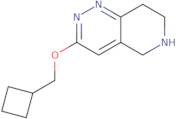 3-(Cyclobutylmethoxy)-5,6,7,8-tetrahydropyrido[4,3-c]pyridazine