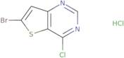 6-Bromo-4-chlorothieno[3,2-d]pyrimidine hydrochloride