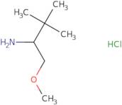 1-Methoxy-3,3-dimethylbutan-2-amine hydrochloride