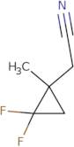 2-(2,2-Difluoro-1-methylcyclopropyl)acetonitrile