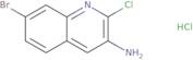 7-Bromo-2-chloroquinolin-3-amine hydrochloride