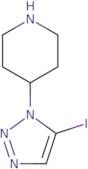 4-(5-Iodo-1H-1,2,3-triazol-1-yl)piperidine