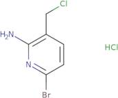 6-Bromo-3-(chloromethyl)pyridin-2-amine hydrochloride