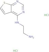 N1-{Thieno[2,3-d]pyrimidin-4-yl}ethane-1,2-diamine dihydrochloride