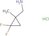 (2,2-Difluoro-1-methylcyclopropyl)methanamine hydrochloride