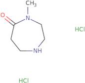 4-Methyl-1,4-diazepan-5-one dihydrochloride