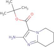 tert-Butyl 2-amino-5H,6H,7H,8H-imidazo[1,2-a]pyridine-3-carboxylate