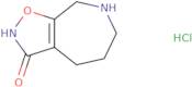 2H,3H,4H,5H,6H,7H,8H-[1,2]Oxazolo[5,4-c]azepin-3-one hydrochloride