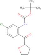 tert-Butyl N-[5-chloro-2-(oxolane-2-carbonyl)phenyl]carbamate