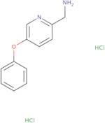 (5-Phenoxypyridin-2-yl)methanamine dihydrochloride