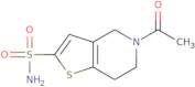 5-Acetyl-4H,5H,6H,7H-thieno[3,2-c]pyridine-2-sulfonamide