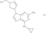 {4-[2-Amino-6-(cyclopropylamino)-9H-purin-9-yl]cyclopent-2-en-1-yl}methanol hydrochloride