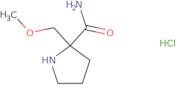 2-(Methoxymethyl)pyrrolidine-2-carboxamide hydrochloride