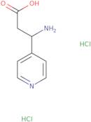 3-Amino-3-(pyridin-4-yl)propanoic acid dihydrochloride