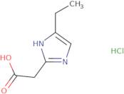 2-(5-Ethyl-1H-imidazol-2-yl)acetic acid hydrochloride