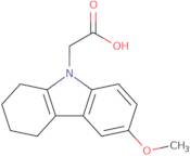 2-(6-Methoxy-2,3,4,9-tetrahydro-1H-carbazol-9-yl)acetic acid