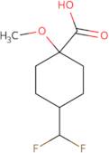 4-(Difluoromethyl)-1-methoxycyclohexane-1-carboxylic acid