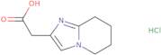 2-{5H,6H,7H,8H-Imidazo[1,2-a]pyridin-2-yl}acetic acid hydrochloride