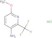 6-Methoxy-2-(trifluoromethyl)pyridin-3-amine hydrochloride