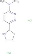 N,N-Dimethyl-6-(pyrrolidin-2-yl)pyridazin-3-amine dihydrochloride