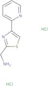 [4-(Pyridin-2-yl)-1,3-thiazol-2-yl]methanamine dihydrochloride