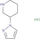 3-(1H-Pyrazol-1-yl)piperidine hydrochloride