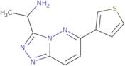 1-(6-(Thiophen-3-yl)-[1,2,4]triazolo[4,3-b]pyridazin-3-yl)ethan-1-amine