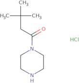 3,3-Dimethyl-1-(piperazin-1-yl)butan-1-one hydrochloride
