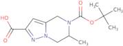 5-[(tert-Butoxy)carbonyl]-6-methyl-4H,5H,6H,7H-pyrazolo[1,5-a]pyrazine-2-carboxylic acid