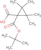 1-[(tert-Butoxy)carbonyl]-2,2,3,3-tetramethylcyclopropane-1-carboxylic acid